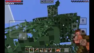 Jugando Minecraft pq ya fue mucho gd