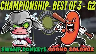 SWAMP DONKEYS VS GRAND SALAMIS | 2025 PLAYOFFS | WORLD SERIES GAME 2