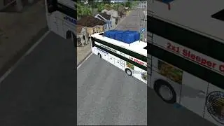 Indian Bus Drive in BUSSID | Realistic Driving Gameplay | Ultra Smooth Ride 🚍🔥 #bussid #shorts