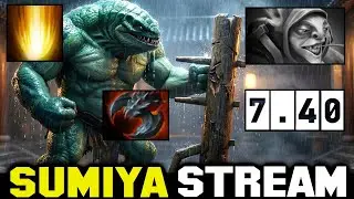 7.40 Tidehunter is so Broken | Sumiya Invoker Stream Moments 5303