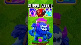 yeti + Blimp + clone attack  #clashofclans​​ #coc​​ #games​​ #gaming​​ #vairalvideo​​
