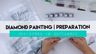 Diamond Painting Preparation | Smaller Painting