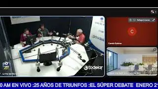 EL SÚPER DEBATE  ENERO 21:  TODELAR  9.10 AM EN VIVO :25 AÑOS DE TRIUNFOS :