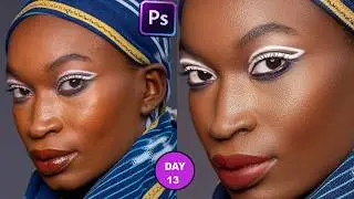How to Retouch Chocolate Skin in Photoshop (Flawless Beauty &ndash; Pro Workflow)