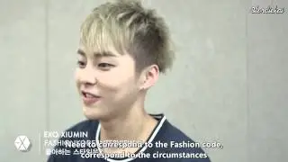 [ENG SUB/1080P] 140717 Fashion KODE 2014 Embassador EXO XIUMIN Interview by Blondiekai