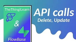 How to do api call from supabase | Delete/Update | Flutterflow