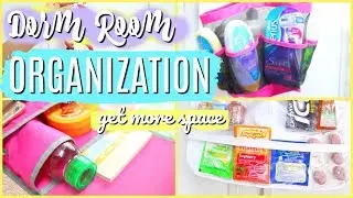 5 BEST ROOM/DORM ORGANIZATION HACKS | How to get a spacious room!!! | Paris & Roxy