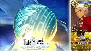 Emiya (Solo) VS. Poseidon [Under Core] | Lostbelt No.5 - Atlantis | Fate/Grand Order NA