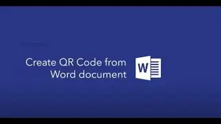 How to Insert QR Code in Word Document | QR Code in Word | @Get_To_It @KevinStratvert