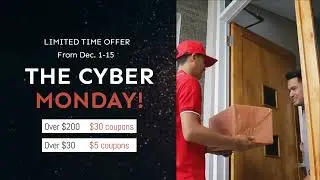 Cyber Monday Shipping Deals | Up to $30 Off US Package Forwarding (Dec 1&ndash;15)