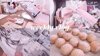 weekly vlog 🍞✨ baking tofu bread, taking breaks, visa results 👀