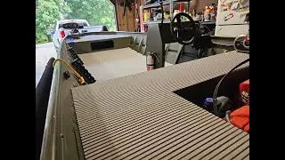 Hydro Turf Boat Flooring Install