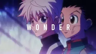 wonder - killua zoldyck + gon freeces (HXH AMV)