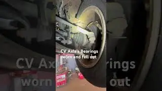 Nissan Maxima Wont Move, CV Axle Worn Out #automobile #mechanic #mechaniclife