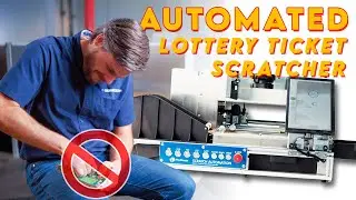 AUTOMATED lottery ticket scratcher - SIGMADESIGN & PayRange