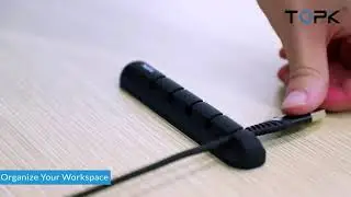 Силиконовый кабельный органайзер