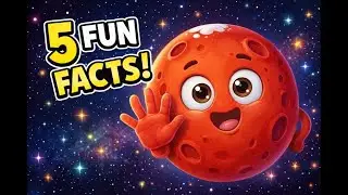 Five Fun Facts About Mars 🚀 | Learn About the Red Planet for Kids 🌟