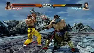 Tekken 7 - Marshall Law vs. Feng Wei | Story Mode - 10 Star Difficulty (Hard)