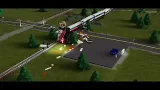 Falling Train Crash 3
