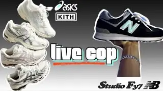 Live Cop: Kith x Aasics 'Cream Collection' l Studio FY7 x New Balance