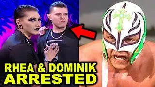 Rhea Ripley & Dominik Mysterio Arrested after Confronting Rey Mysterio - WWE News