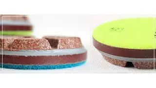 3 inch ceramic polishing pad for terrazzo, concrete floor-recommended