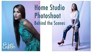 Home Studio Photoshoot Behind the Scenes, Published in Edith Magazine | Omar Torres Foto