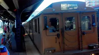 [MTA]: SPECIAL | NIS BRT/BMT Standards & Triplex D - Types Arriving @ Brighton Beach