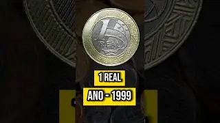 1 real 1999 #moedas #moeda #numismatica #moedasraras #coin #moedasescassas #coins