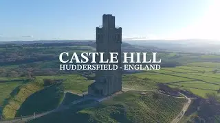 CINEMATIC Film Above Castle Hill, Yorkshire, England