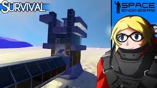 The great crash of 2017 - Space Engineers Survival Gameplay - 21