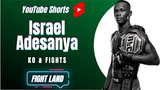 ISRAEL ADESANYA - BEST ENTRANCE IN THE CAGE 🥊✅🕺