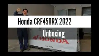 Unboxing Honda CRF450RX 2022