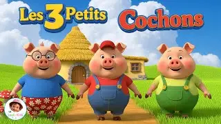 Les 3 Petits Cochons 🐷 | Conte pour enfants | Histoire racont&eacute;e | louizkids