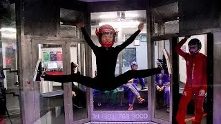 Indoor Skydiver Sydney Kennett