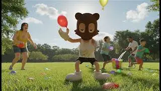 EPIC WATER BALLOON BATTLE #shorts #shortvideo #shortsfeed