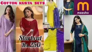 Meesho Kurta Sets Haul Under Rs.400✨/meesho Kurti Set Haul ✨#meesho#meeshokurtasetshaul #meeshohaul 