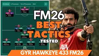 The Best Tactics FM26 Tested - GYR HAWKEYE 433 FM26