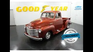 1952 CHEVROLET 5-WINDOW PICKUP