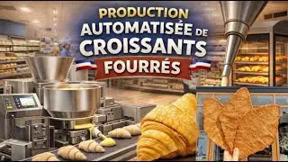 Machine automatique &agrave; croissants pour diff&eacute;rents types de production alimentaire#croissantmaker