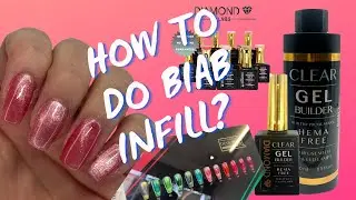 How to do clear Biab gel infill ?