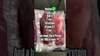 Venison- the super meat! #protein