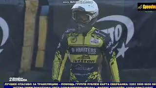 Sturz/Crash/Upadek Tobiasz Jakub Musielak + Keynan Rew (2.Ekstraliga 2025 Speedway)