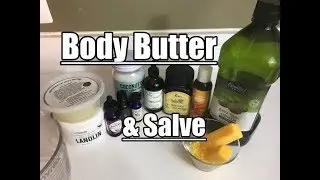 DIY Body Butter & Salve for Dry Skin, Eczema & Dandruff | Manuka Honey & Oregano Oil Skin Treatment