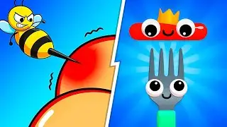 Tricky Brain Story против Fork N Sausage 🧠🌭 Максимальный уровень прохождения Обновление геймплея ...
