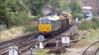 DCR Class 31 action in Totton Yard 29/09/2013