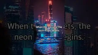 Shanghai, China - The Cyberpunk City of the Future