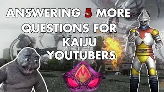 TAG You're It! 5 More Questions For Kaiju YouTubers Response (while playing EDF)