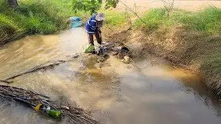 Culvert Unclogging That Saved the Road from Flooding
