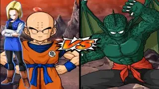 Dragon Ball Z Budokai Tenkaichi 3 - Krillin and Android 18 VS Tambourine [Request Match]
